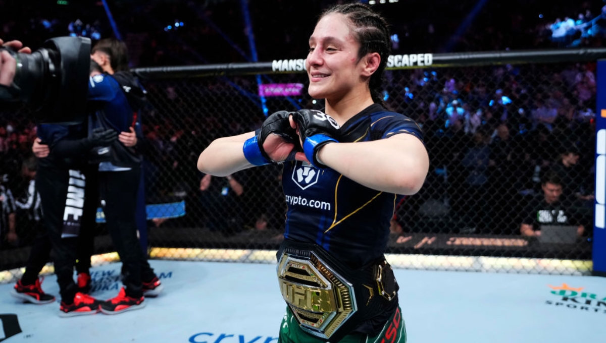 Alexa Grasso: Así es el nuevo cinturón mexicano que defenderá en UFC Fight Night 227 (VIDEO)