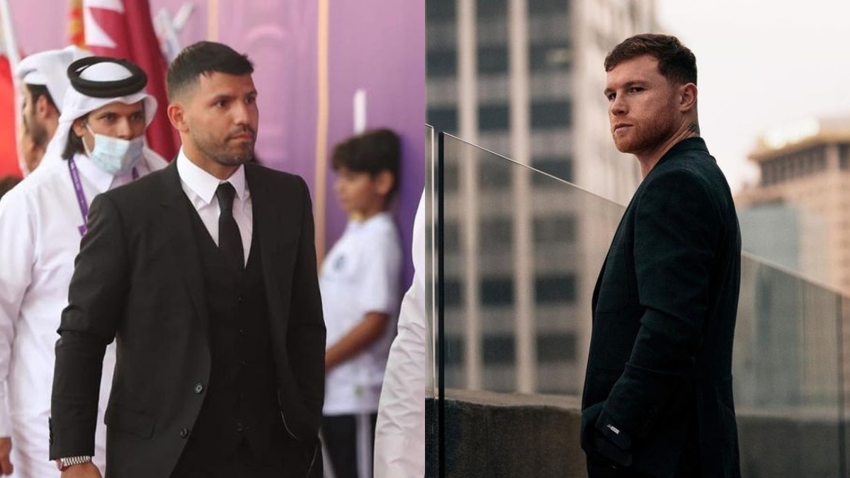 Kun Agüero dice que tenía miedo de Canelo Álvarez por polémica de playera con Messi