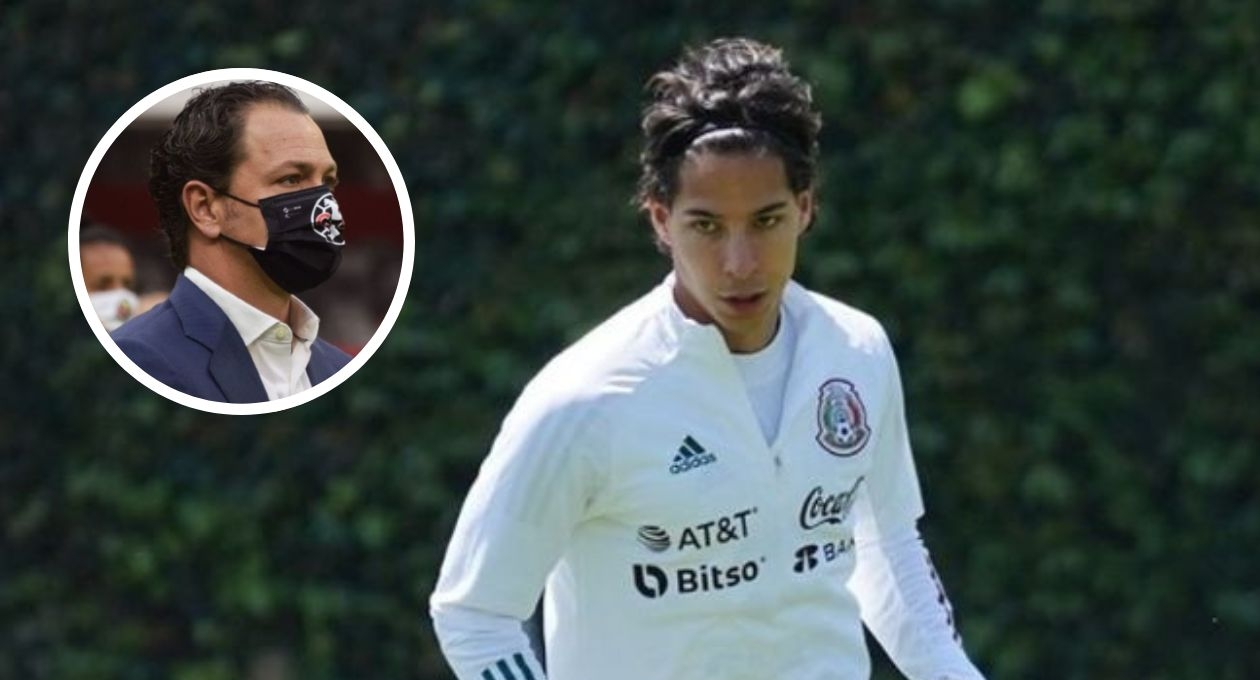 Diego Lainez desmiente a Santiago Baños sobre los “requisitos” que pidió para ir al América