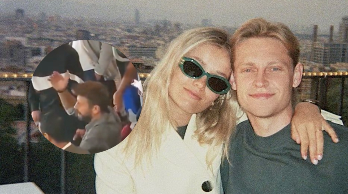 Revelan video ¿misógino? de Piqué con la novia de Frenkie de Jong