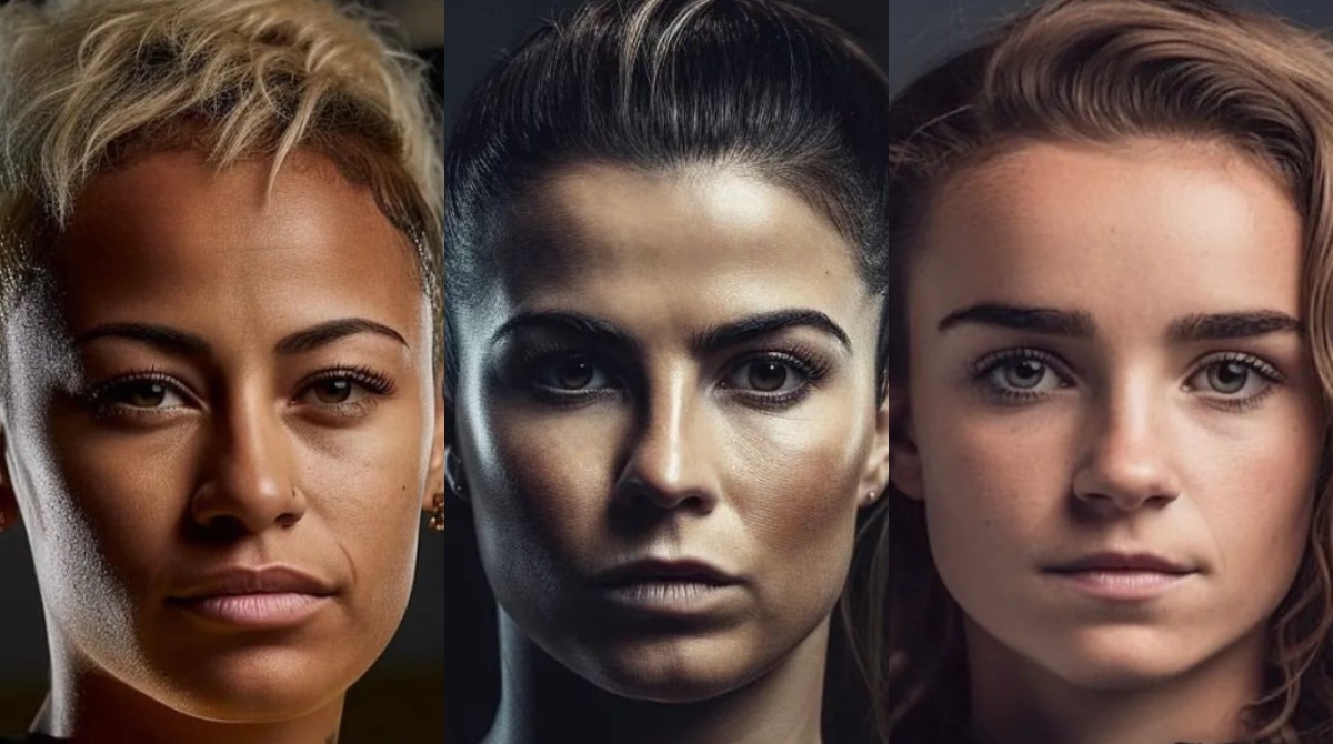 Así lucirían Messi, Cristiano, Mbappé, Haaland y otras estrellas como mujeres (FOTOS)