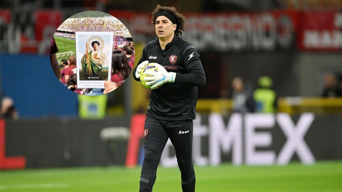 Guillermo Ochoa: Aficionado presume imagen de ‘San Memo’ luego de actuaciones con Salernitana