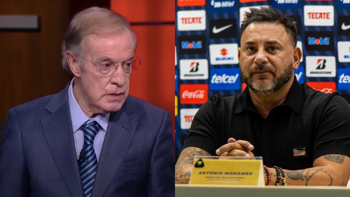 La lapidaría crítica de José Ramón Fernández vs Turco Mohamed por no estar con Pumas: “le vale”