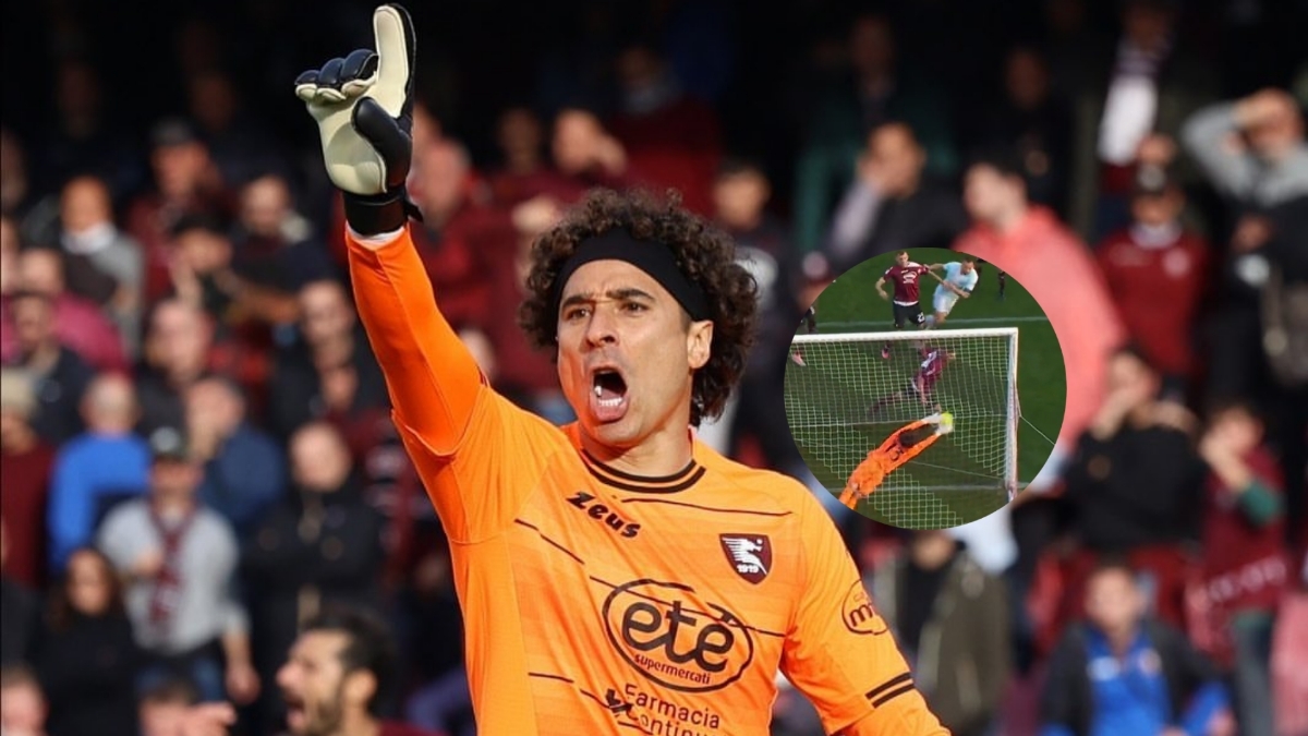 Salernitana: La gran atajada de Memo Ochoa con la que rescatan empate ante Inter (VIDEO)