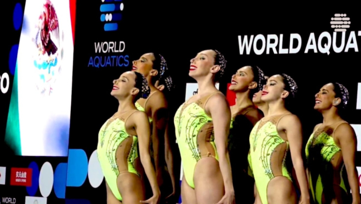Selección Mexicana de natación artística: de vender uniformes a ganar medalla de oro en el Mundial