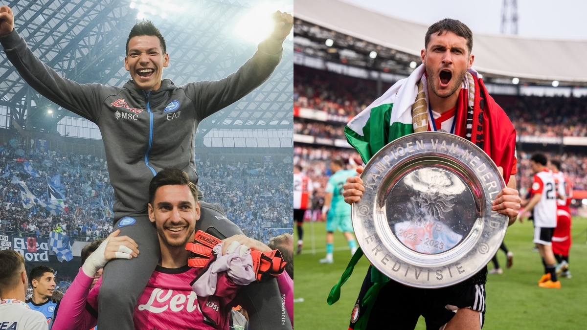 Chucky Lozano, Santiago Giménez y los mexicanos que ganaron títulos en Europa en 2023