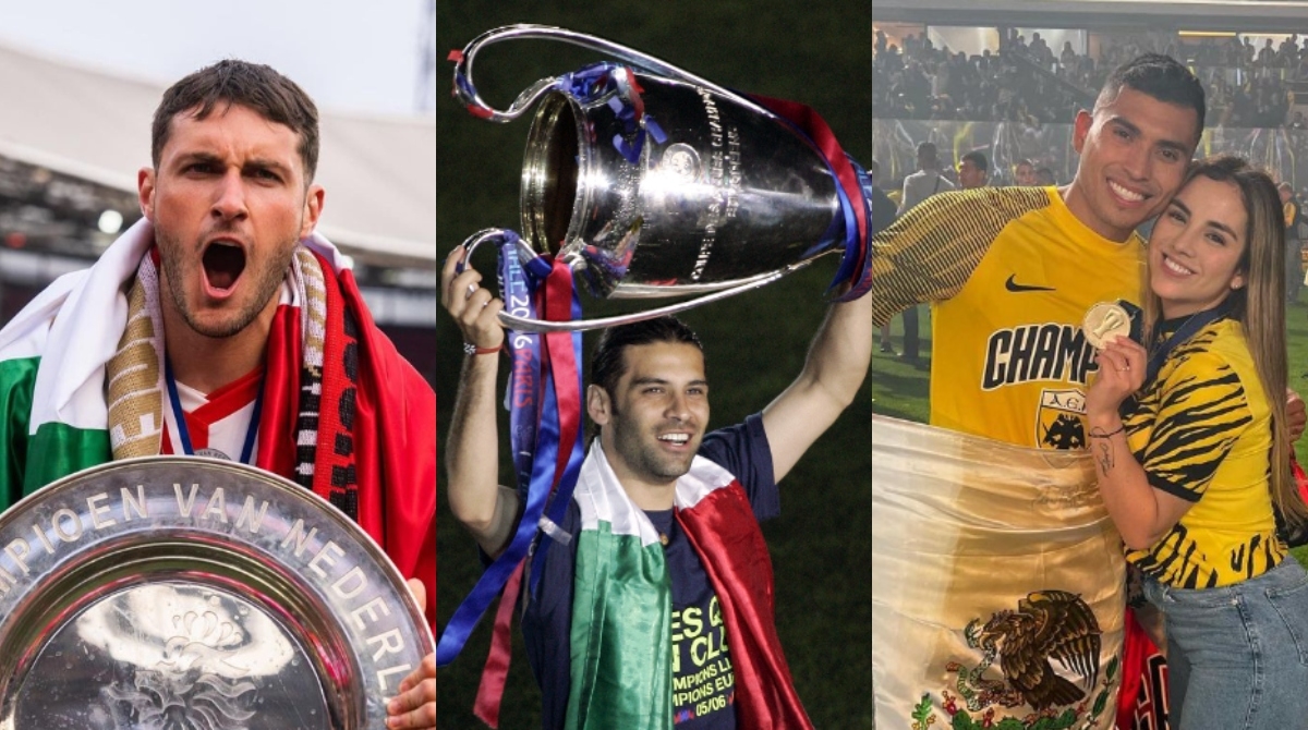 ¡Se unen Santiago Giménez y Orbelín Pineda! La lista de todos los mexicanos campeones en Europa