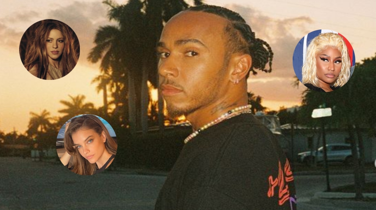 Las famosas con las que han relacionado a Lewis Hamilton, piloto de la Fórmula 1 (FOTOS)