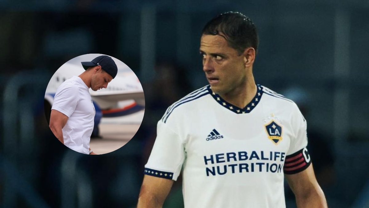 'Chicharito' Hernández presume su cambio físico de los últimos años