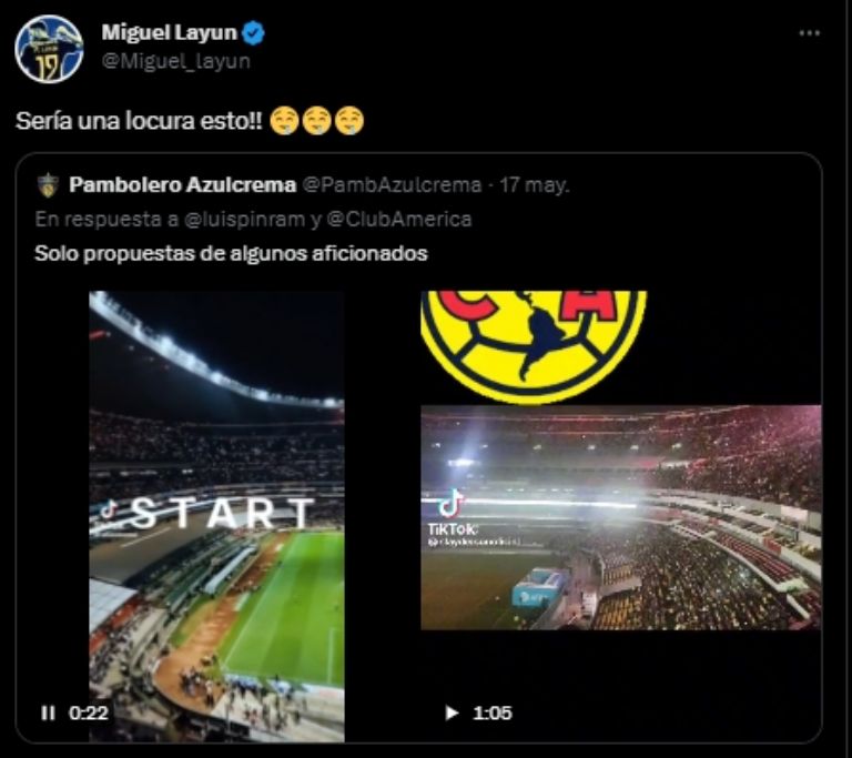 América recibiría a Chivas en el Estadio Azteca con una nueva porra,  ¿copiada del Milan? | Soy Referee