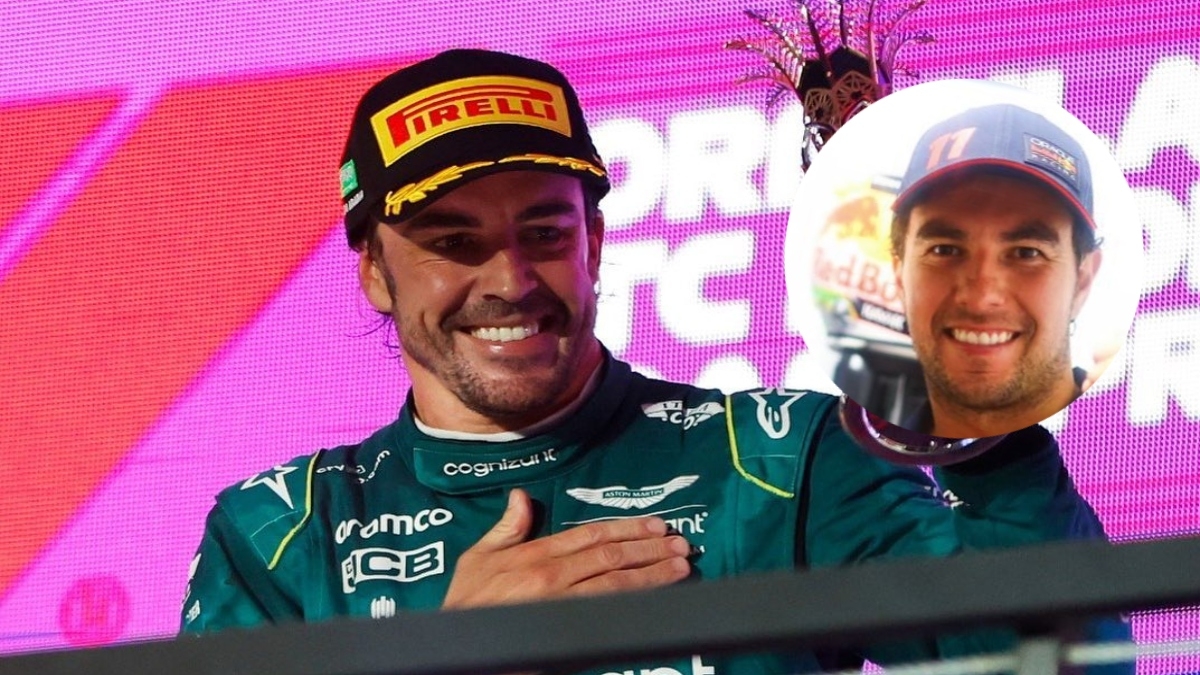 Fernando Alonso le deja advertencia a ‘Checo’ Pérez para GP de Miami