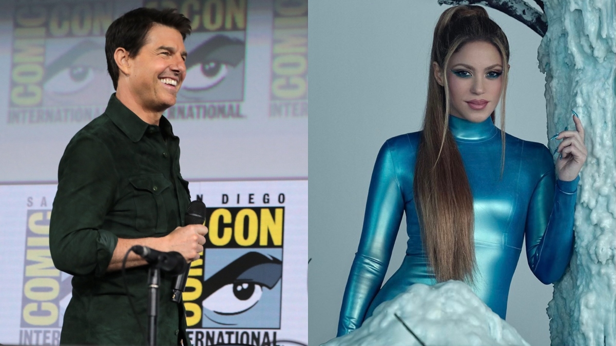 ¿Qué pensará Piqué? Tom Cruise y Shakira son captados en el GP de Miami y se viraliza (FOTO)