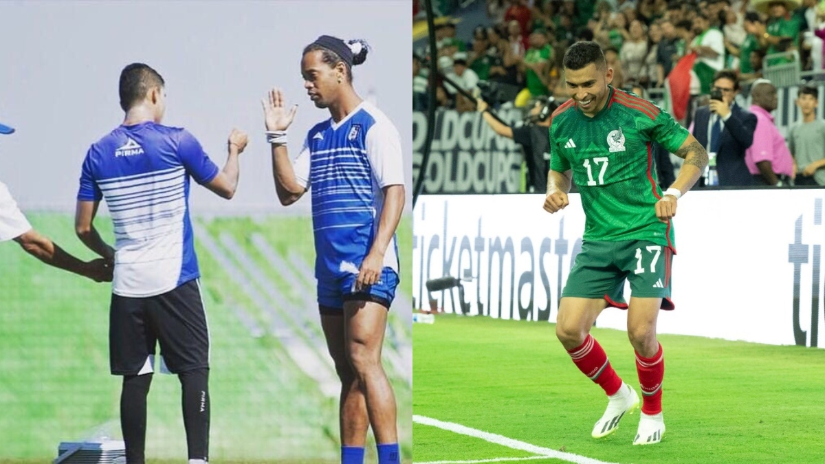Revelan cómo Ronaldinho ayudó a Orbelín Pineda para que debutara con Querétaro