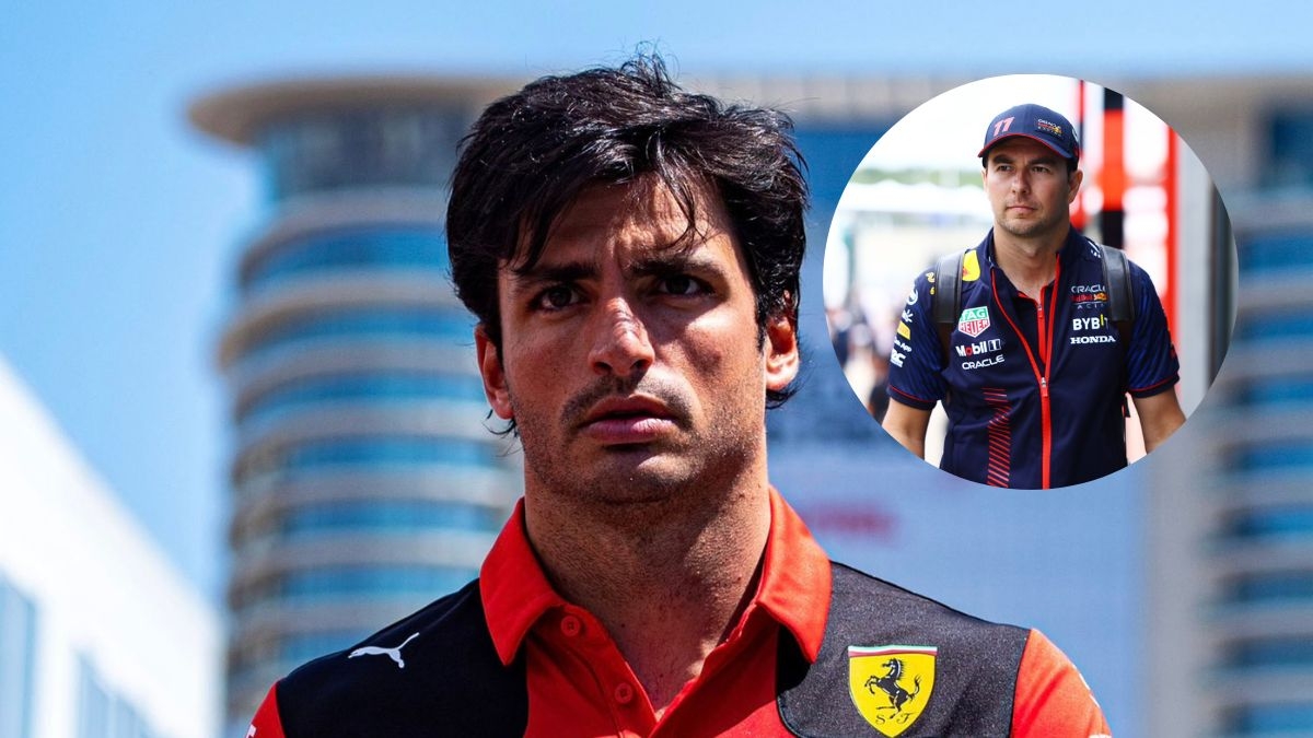 Checo Pérez: Sainz Jr. ‘presume’ candidatura para reemplazar al mexicano en Red Bull… ¿por trolleo?