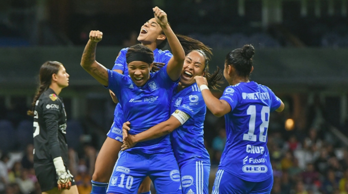 Mia Fishel guía la victoria de Tigres Femenil ante América en el Campeón de Campeones
