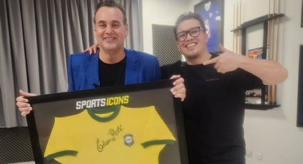 ¿Cuánto cuesta la playera de Pelé autografiada que Franco Escamilla le regaló a David Faitelson?