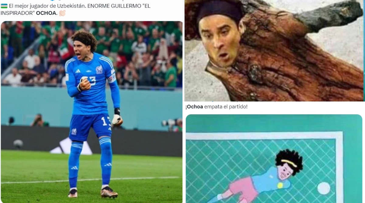 ¿Otra vez? Guillermo Ochoa se lleva los memes tras el empate de la Selección Mexicana