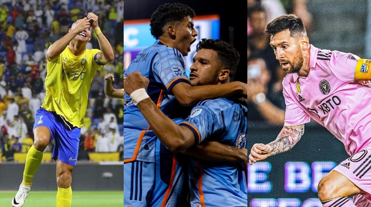 Futbolista de la MLS se "burla" de Messi y celebra con el SIU de Cristiano Ronaldo