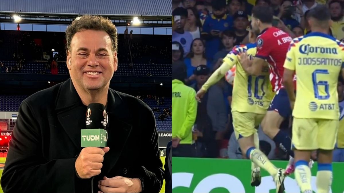 América vs Chivas: Faitelson celebra falta del Pollo Briseño vs Valdés y le llueven críticas