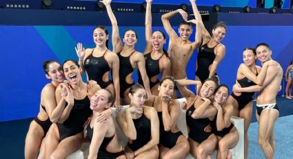 Equipo de natación artística brilla con medalla en la Copa del Mundo antes de los Juegos Olímpicos