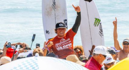 Alan Cleland hace historia al ser el primer mexicano en ganar el US Open of Surfing